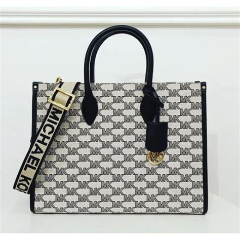 mirella michael kors black|michael kors canvas bag.